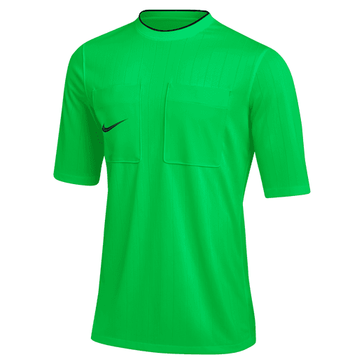 MAILLOT ARBITRE FOOTBALL NIKE MANCHES COURTES 22 GREEN SPARK/BLACK